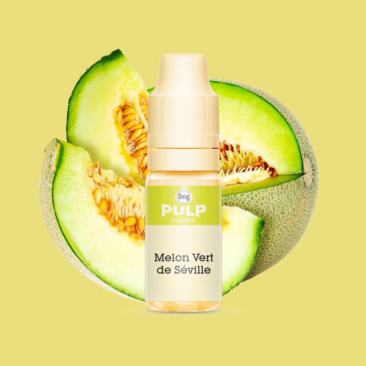 E-liquide Melon Vert de Séville PULP, flacon de 10 mL
