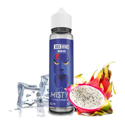 E-liquide Mistyk Liquideo Juice Heroes, flacon de 50 mL