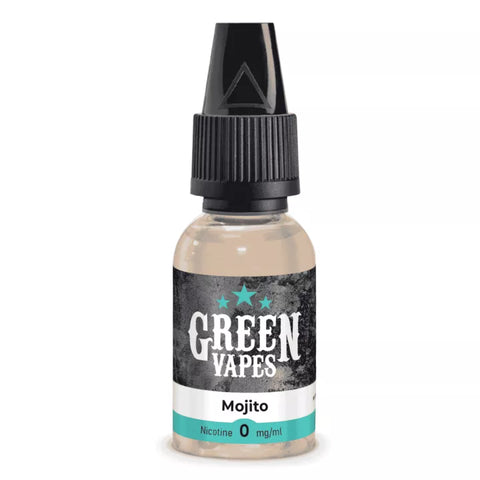 E-liquide Mojito Eliquid France Green Vapes, flacon de 10 mL