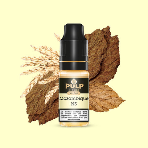 E-liquide Mozambique PULP Nic Salt aux sels de nicotine, flacon de 10 mL