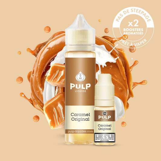 Pack Caramel Original PULP 60 mL en 6 mg/mL