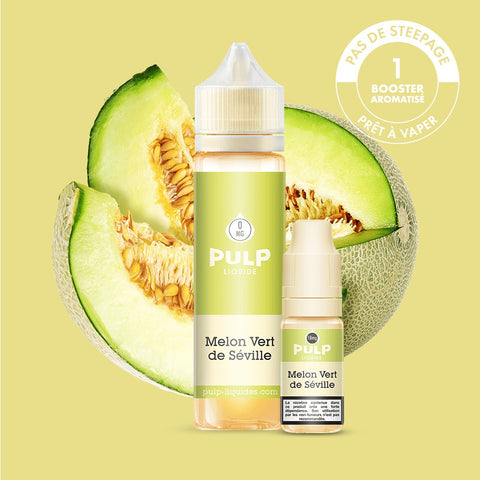 Pack Melon Vert de Séville PULP 60 mL en 3 mg/mL