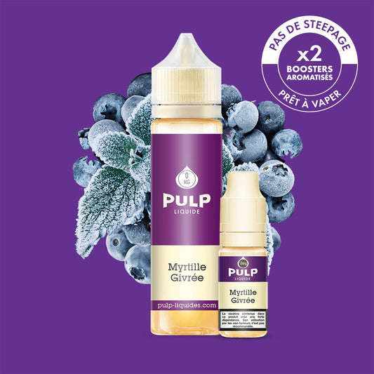 Pack Myrtille Givrée PULP 60 mL en 6 mg/mL