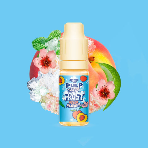 E-liquide Peach Flower PULP Super Frost, flacon de 10 mL
