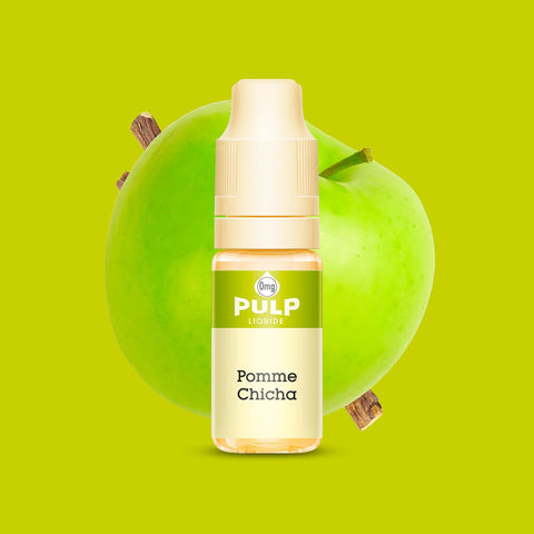 E-liquide Pomme Chicha PULP, flacon de 10 mL