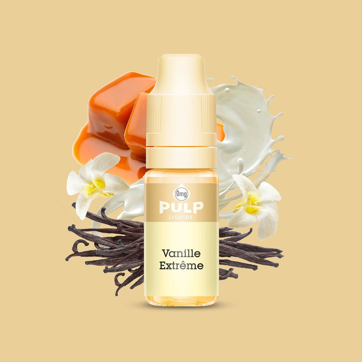 E-liquide Vanille Extrême PULP, flacon de 10 mL