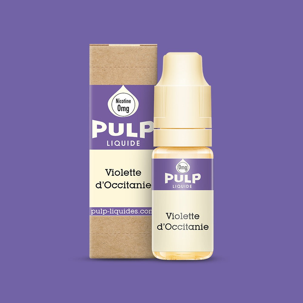 E-liquide Violette d'Occitanie PULP, flacon de 10 mL