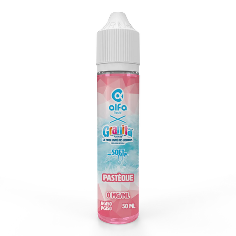 E-liquide Pastèque Alfaliquid Granita Soft, flacon de 50 mL