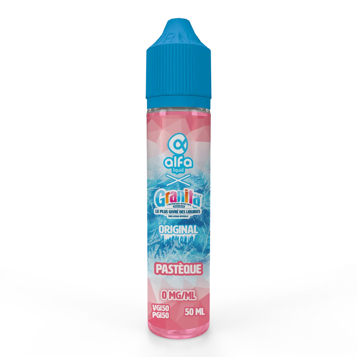 E-liquide Pastèque Alfaliquid Granita, flacon de 50 mL