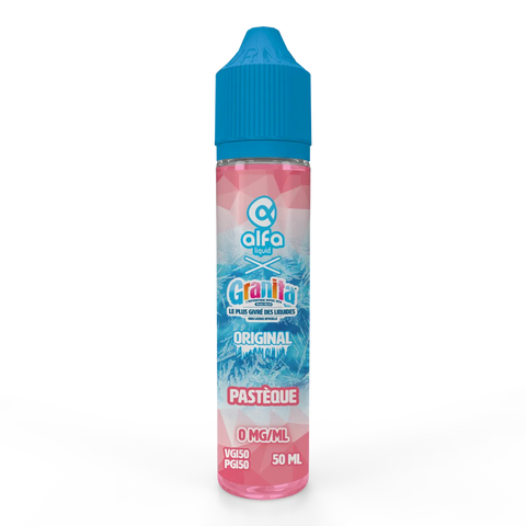 E-liquide Pastèque Alfaliquid Granita, flacon de 50 mL