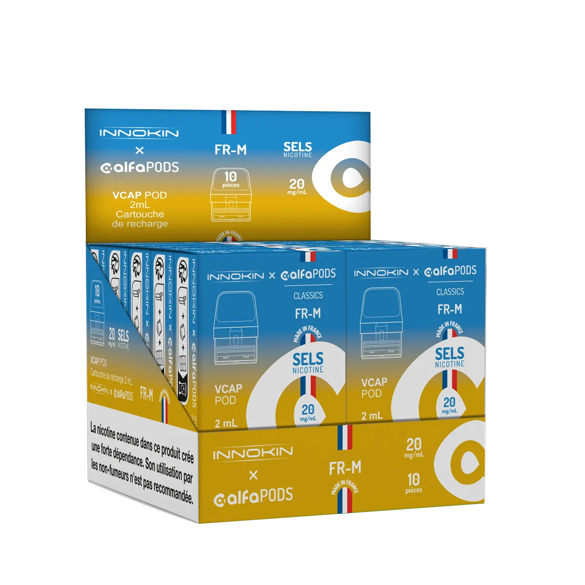 Cartouche FR-M Alfaliquid VCap, boîte