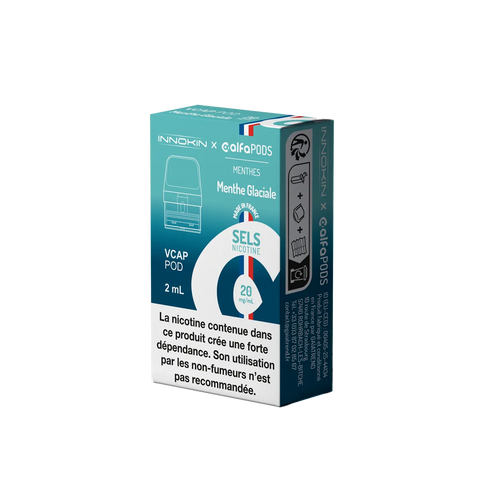Cartouche Menthe Glaciale Alfaliquid VCap
