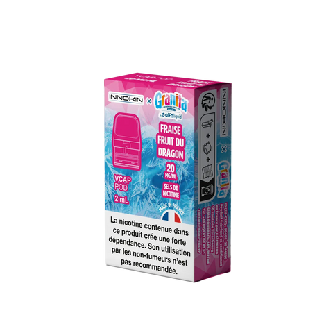 Cartouche Fraise Fruit du Dragon Granita Alfaliquid VCap