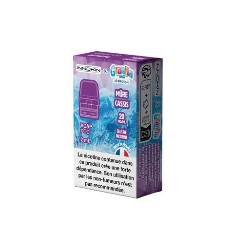 Cartouche Mûre Cassis Granita Alfaliquid VCap