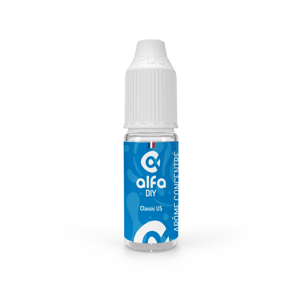 Arôme concentré Classic US AlfaDIY, flacon de 10 mL