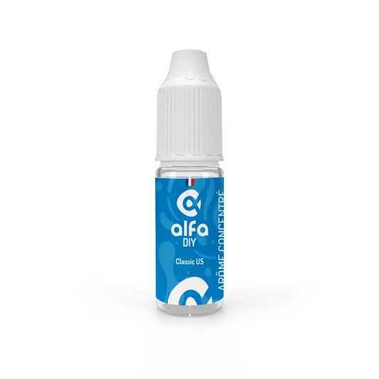 Arôme concentré Classic US AlfaDIY, flacon de 10 mL