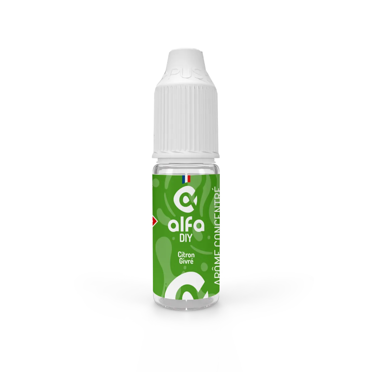 Arôme concentré Citron Givré AlfaDIY, flacon de 10 mL