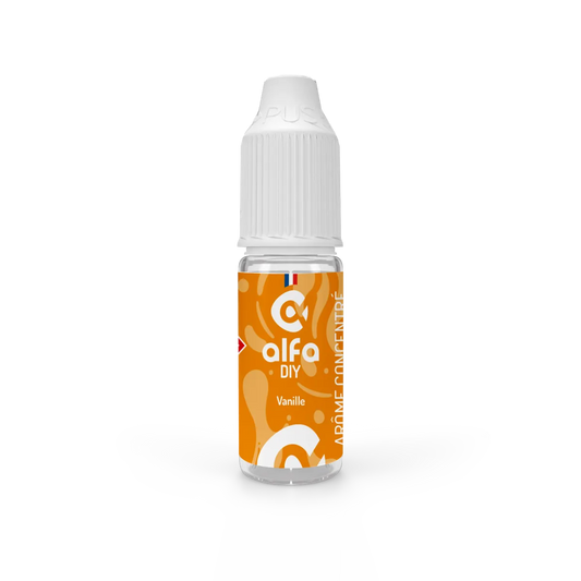 Arôme concentré Vanille AlfaDIY, flacon de 10 mL