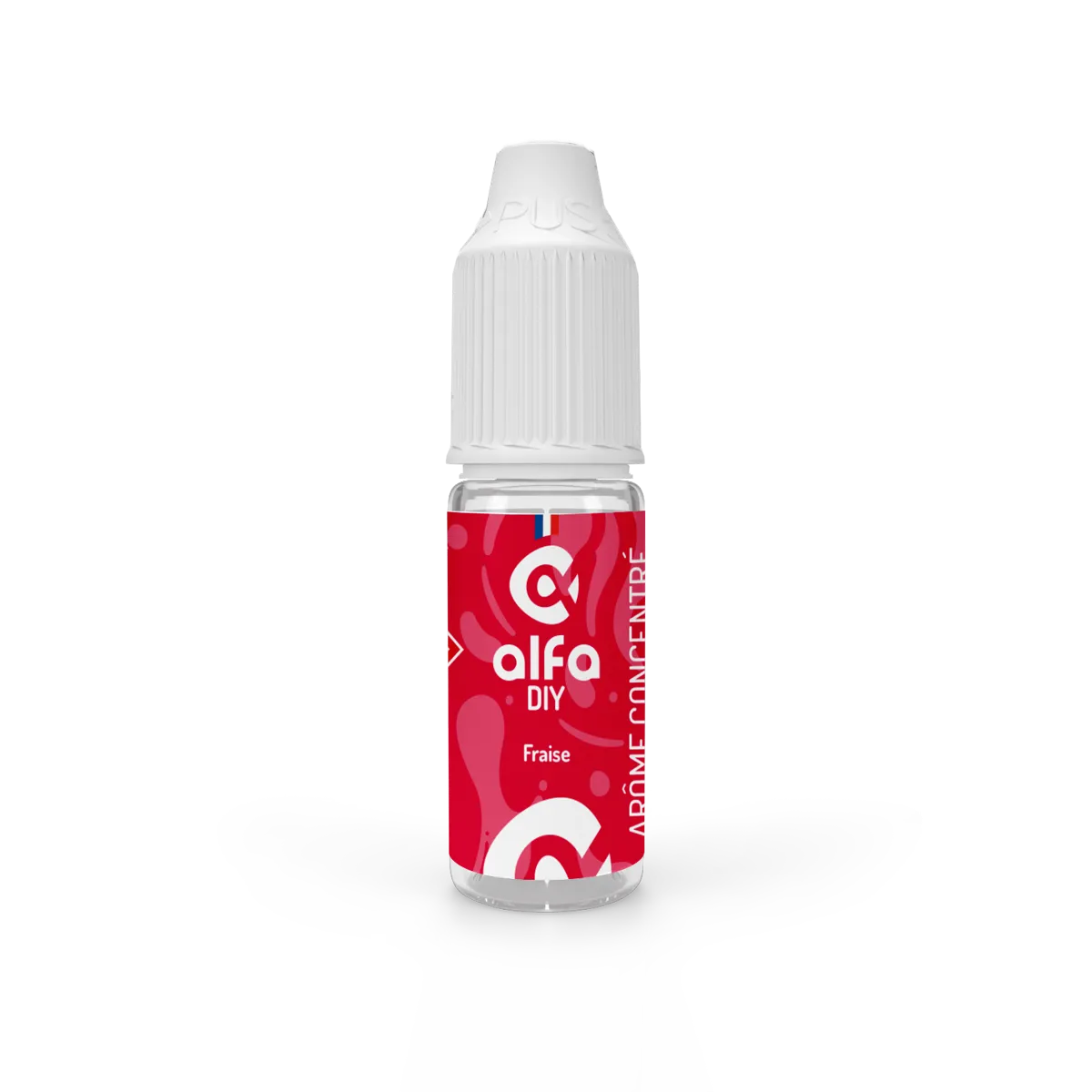 Arôme concentré Fraise AlfaDIY, flacon de 10 mL