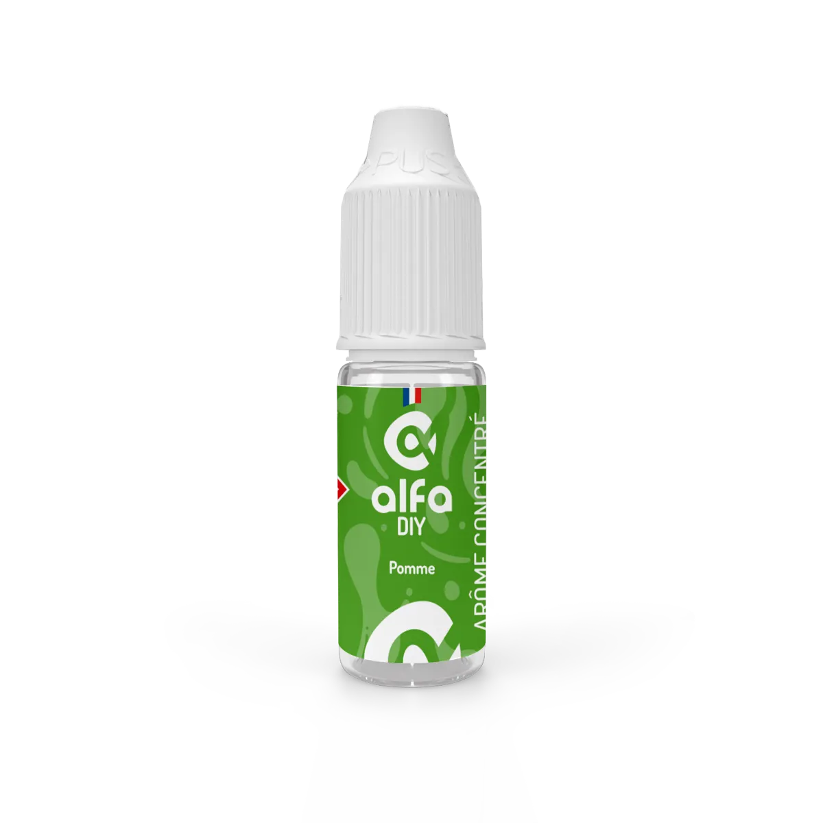 Arôme concentré Pomme AlfaDIY, flacon de 10 mL