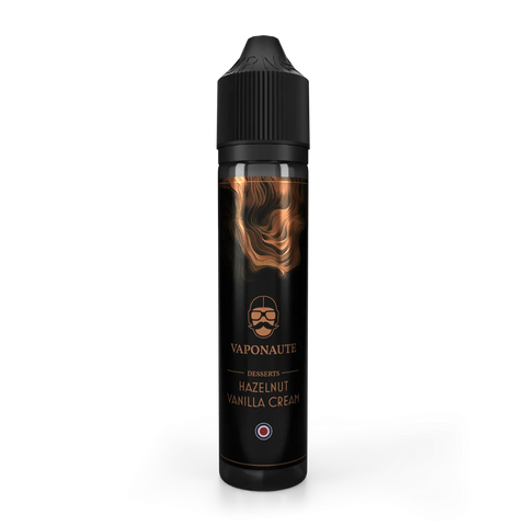 E-liquide Hazelnut Vanilla Cream Vaponaute Paris, flacon de 50 mL