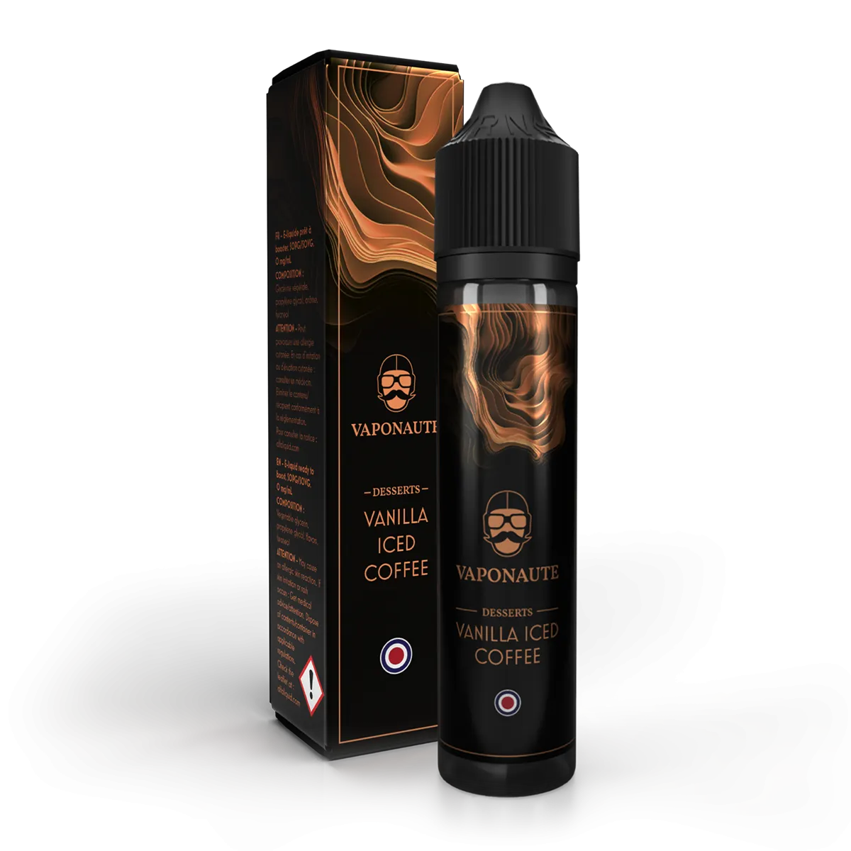 E-liquide Vanilla Iced Coffee Vaponaute Paris, 50 mL : pack