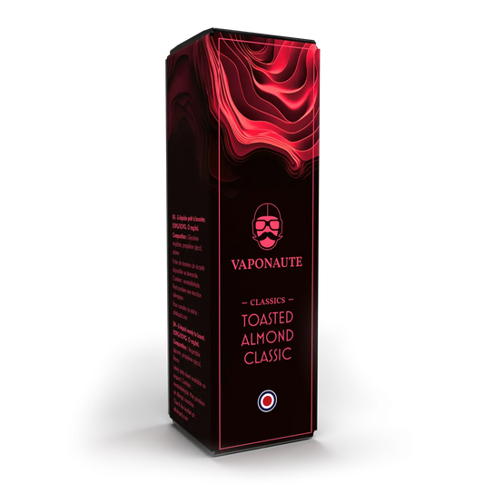 E-liquide Toasted Almond Classic Vaponaute Paris, 100 mL : étuis