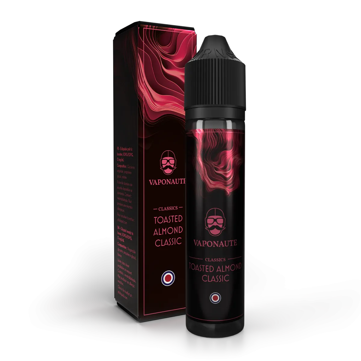 E-liquide Toasted Almond Classic Vaponaute Paris, 50 mL : pack