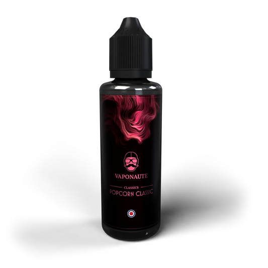 E-liquide Popcorn Classic Vaponaute Paris, flacon de 100 mL