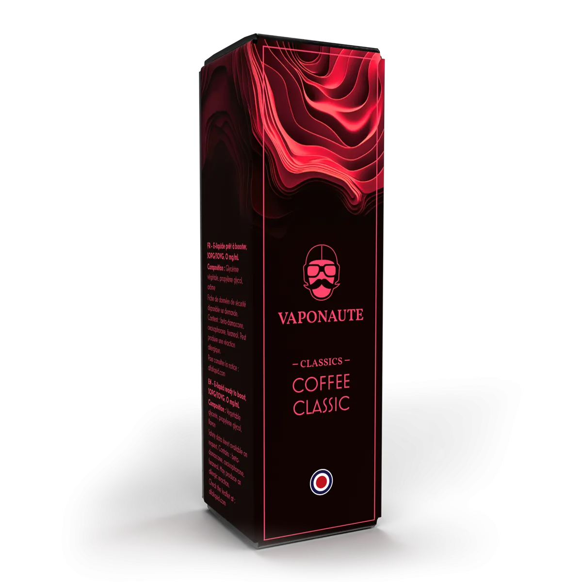 E-liquide Coffee Classic Vaponaute Paris, 100 mL : étuis