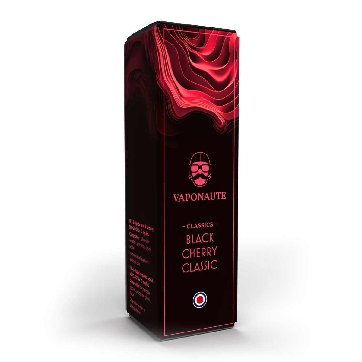 E-liquide Black Cherry Classic Vaponaute Paris, 100 mL : étuis