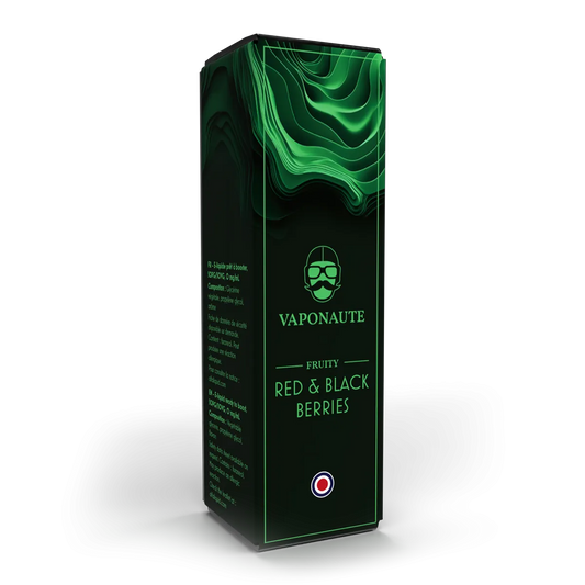 E-liquide Red & Black Berries Vaponaute Paris, 100 mL : étuis