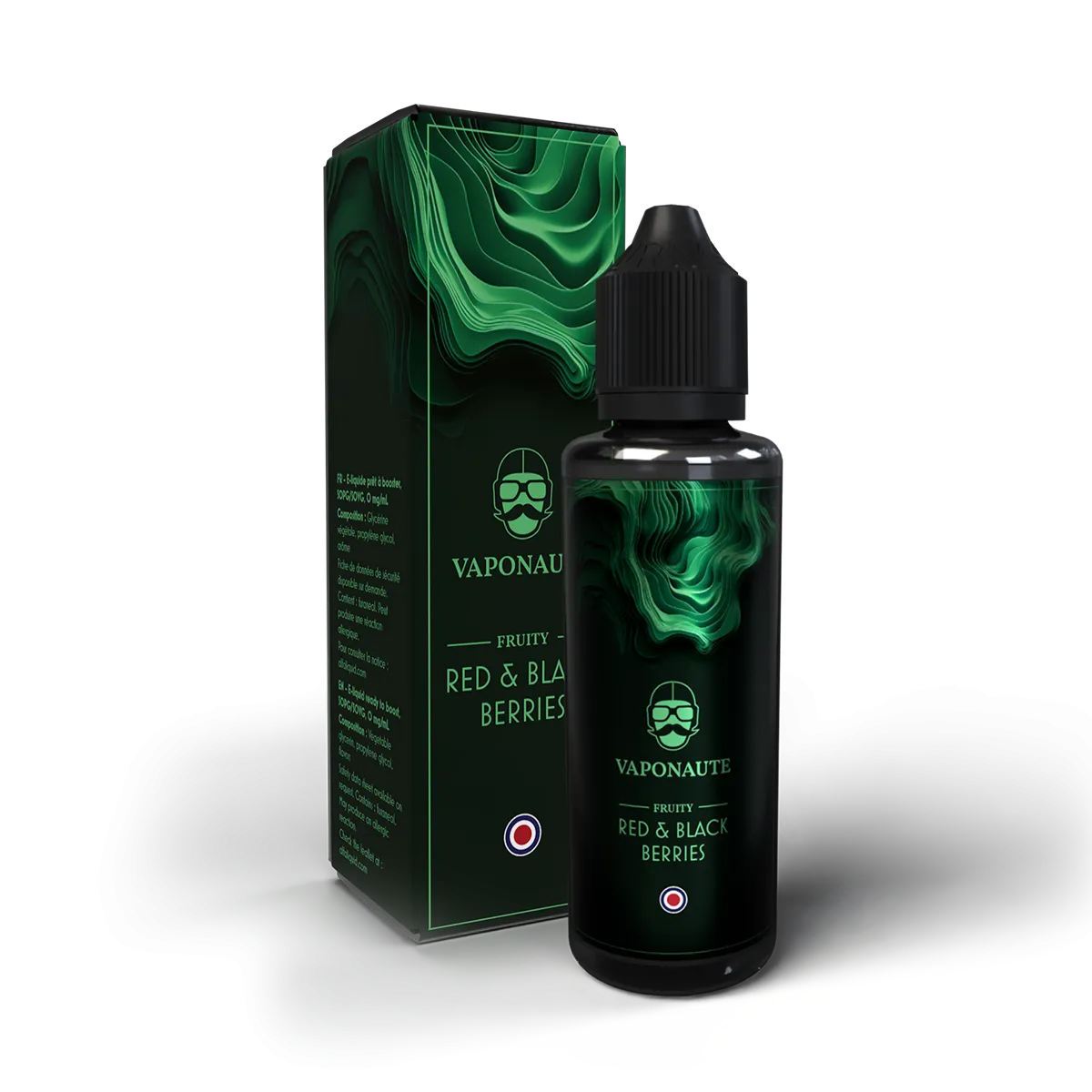 E-liquide Red & Black Berries Vaponaute Paris, 100 mL : pack