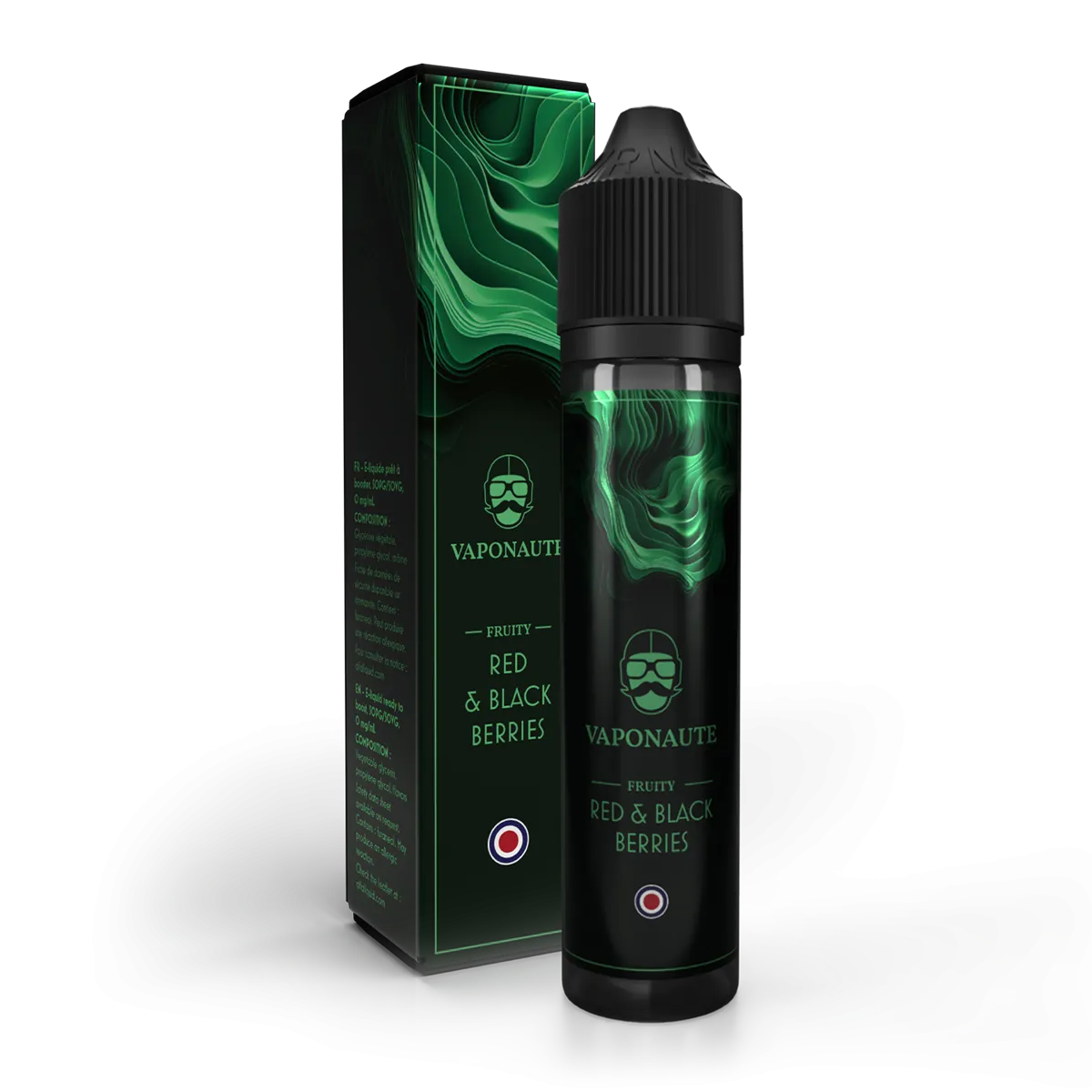 E-liquide Red & Black Berries Vaponaute Paris, 50 mL : pack