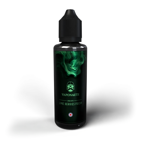 E-liquide Lime Berries Fresh Vaponaute Paris, flacon de 100 mL