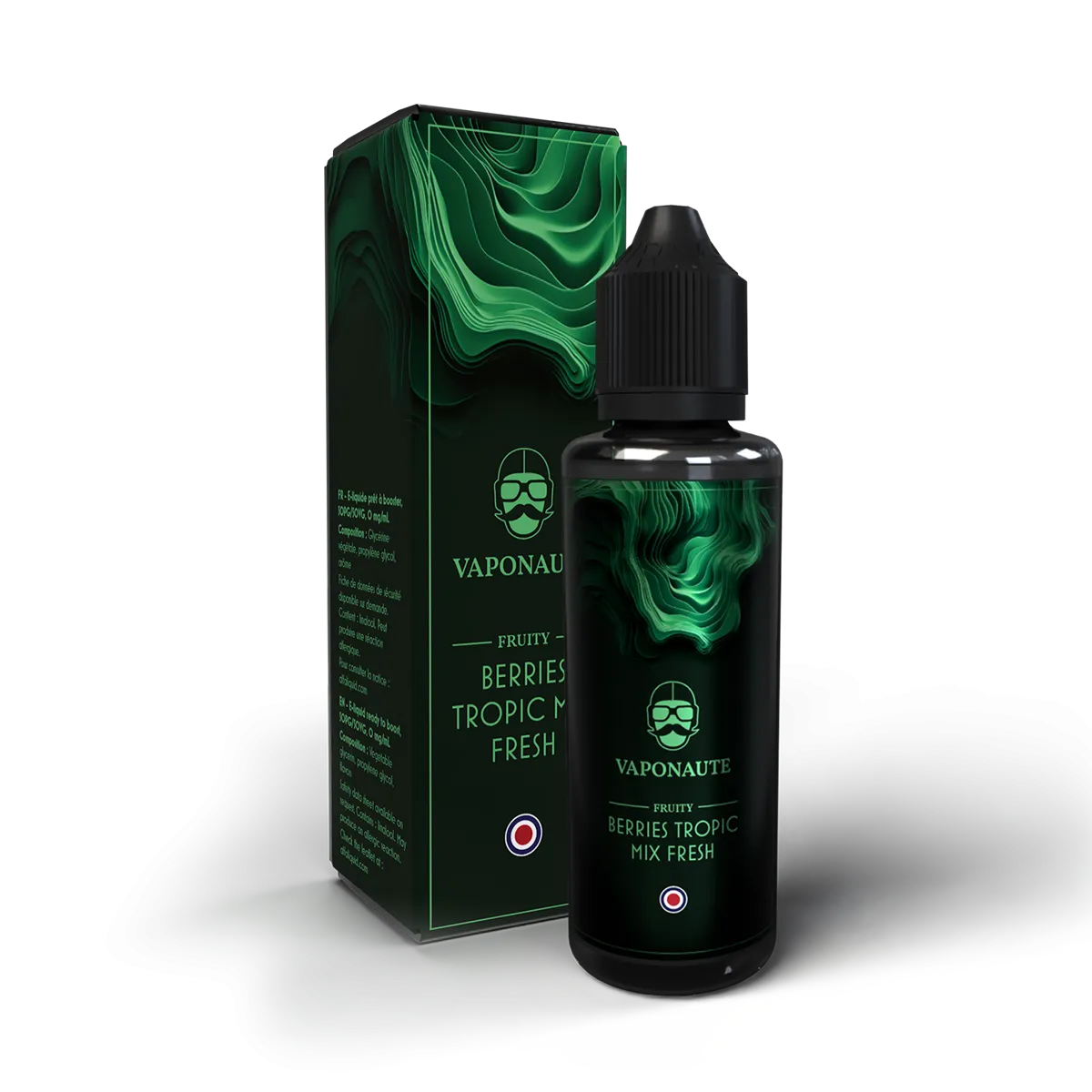E-liquide Berries Tropic Mix Fresh Vaponaute Paris, 100 mL : pack