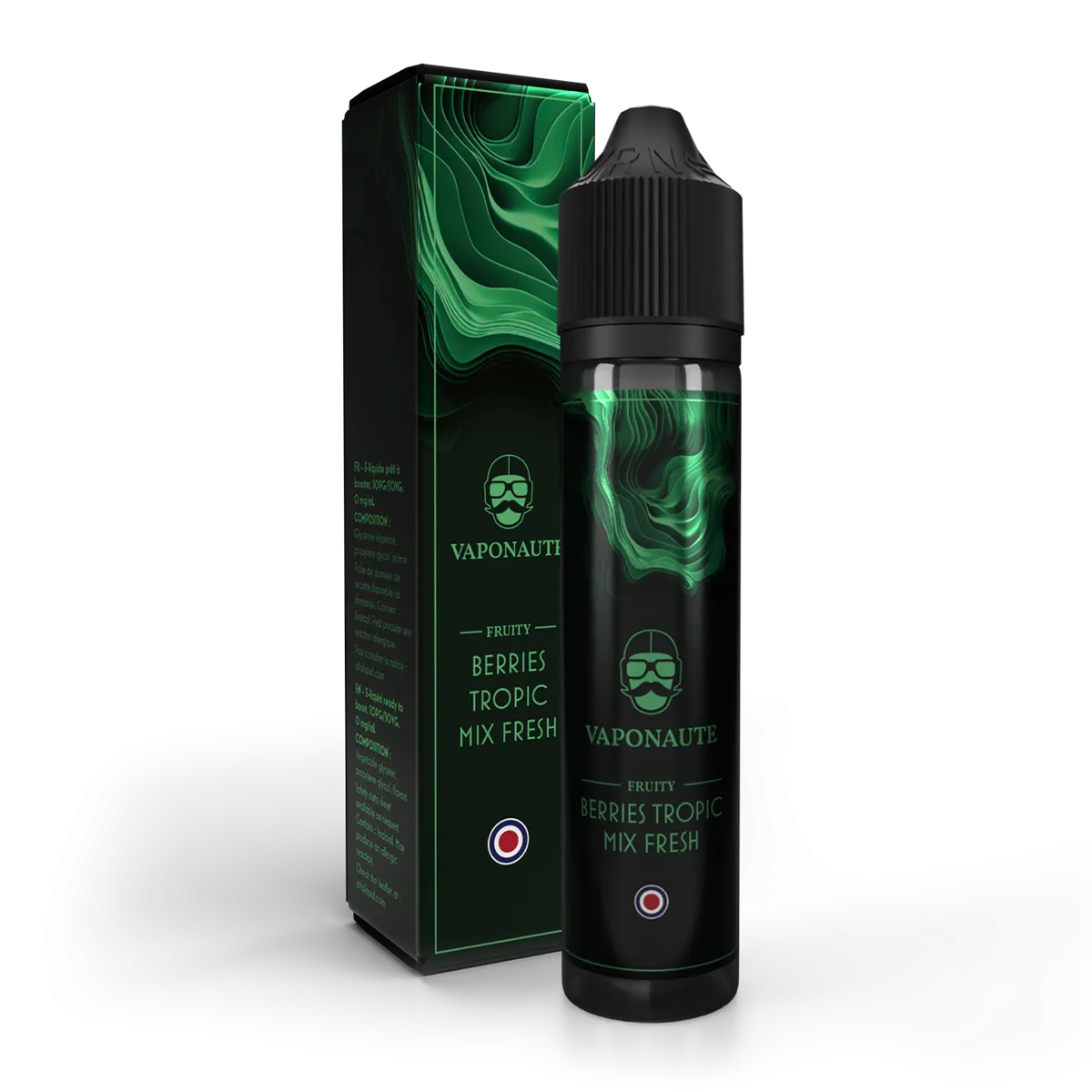 E-liquide Berries Tropic Mix Fresh Vaponaute Paris, 50 mL : pack