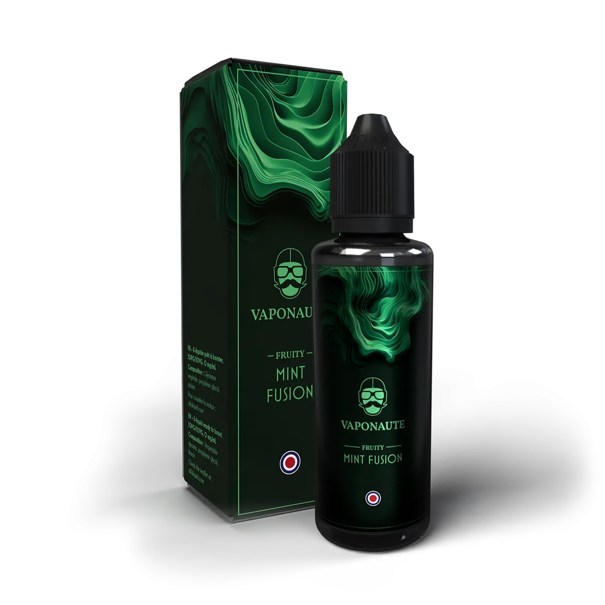 E-liquide Mint Fusion Vaponaute Paris, 100 mL : pack