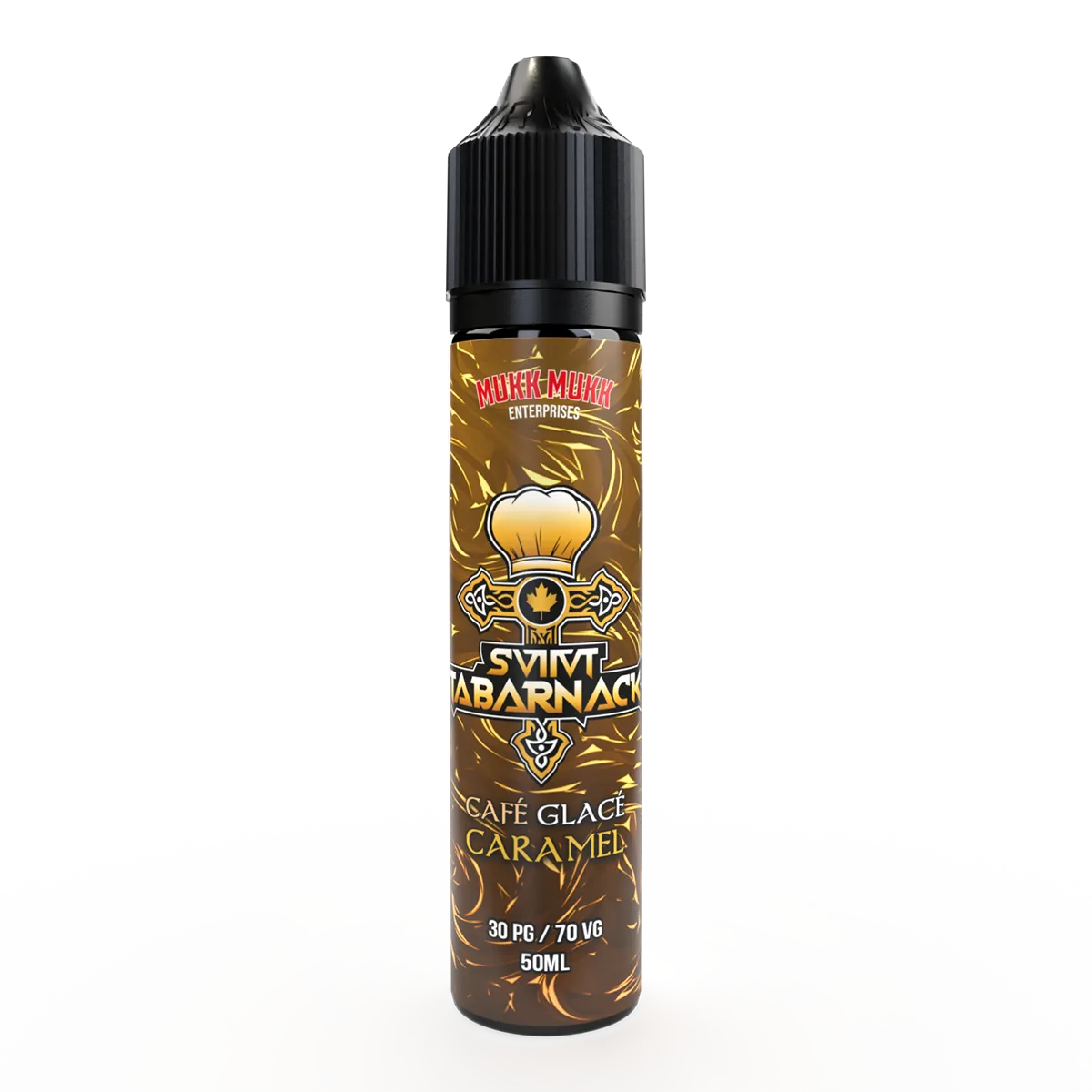 E-liquide Café Glacé Caramel Mukk Mukk Svint Tabarnack, flacon de 50 mL
