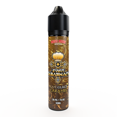 E-liquide Café Glacé Caramel Mukk Mukk Svint Tabarnack, flacon de 50 mL