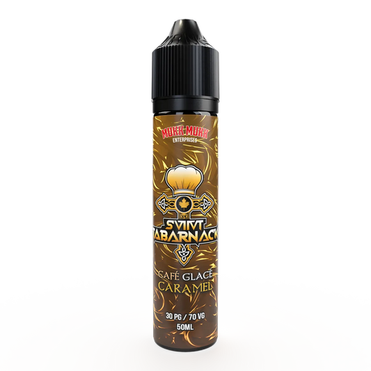 E-liquide Café Glacé Caramel Mukk Mukk Svint Tabarnack, flacon de 50 mL