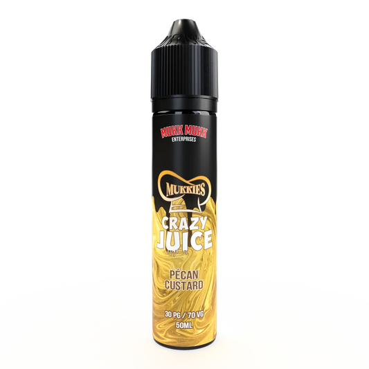 E-liquide Pecan Custard Mukk Mukk Mukkies, flacon de 50 mL