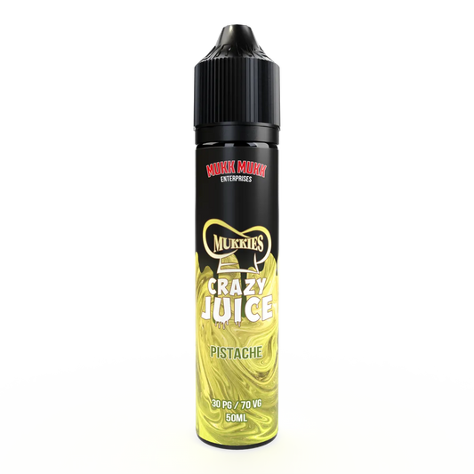 E-liquide Pistache Mukk Mukk Mukkies, flacon de 50 mL