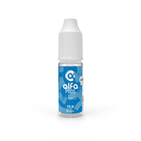 E-liquide FR-M Alfaliquid AlfaPODS, flacon de 10 mL