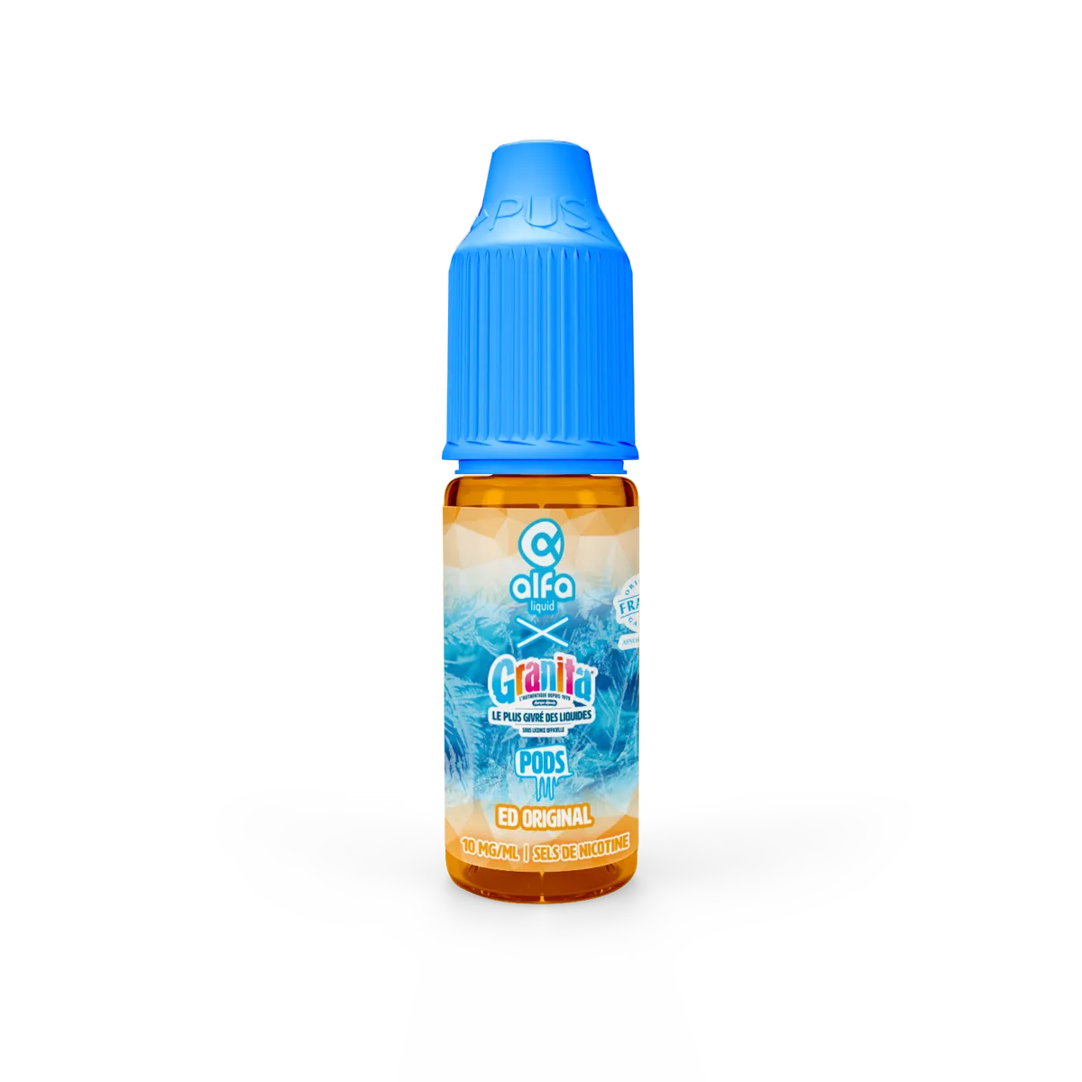 E-liquide ED Original Alfaliquid Granita Pods, flacon de 10 mL