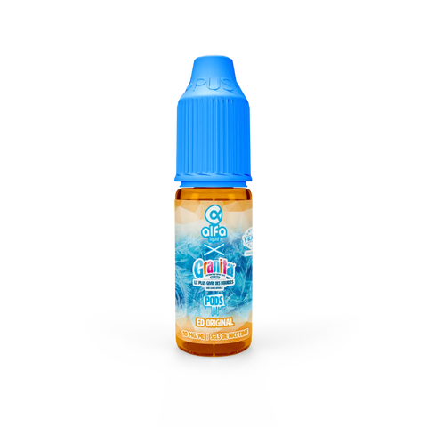E-liquide ED Original Alfaliquid Granita Pods, flacon de 10 mL