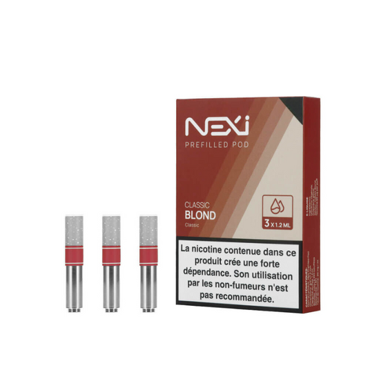 Pod NEXI Classic Blond (Boite de 3)