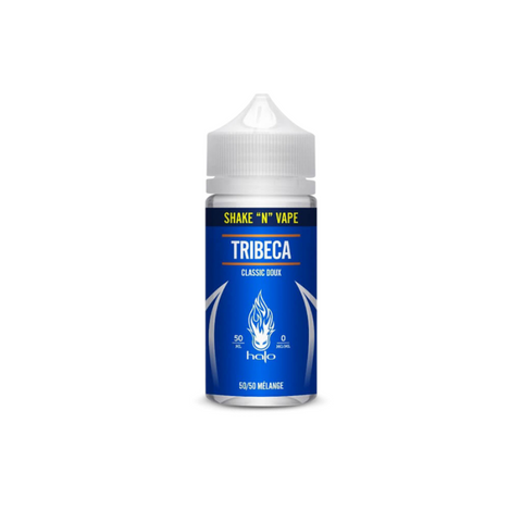 E-liquide Tribeca HALO, tabac classic doux, flacon 50 mL