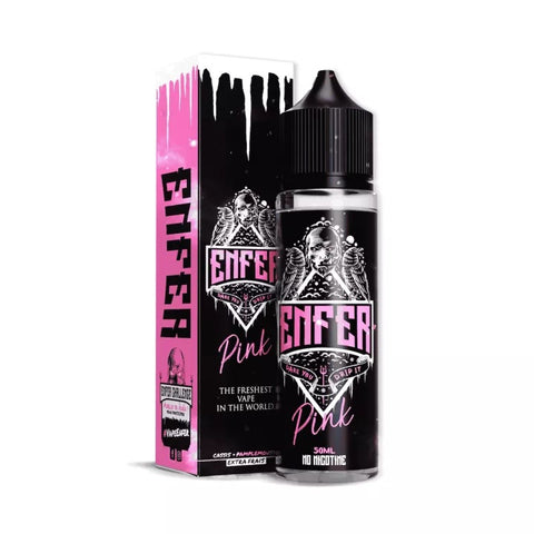 E-liquide Pink Vape 47 Enfer, flacon de 50 mL