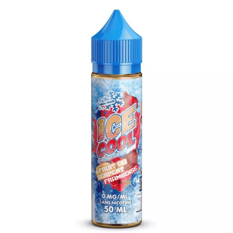 E-liquide Fruit du Serpent Framboise Liquidarom Ice Cool, flacon de 50 mL